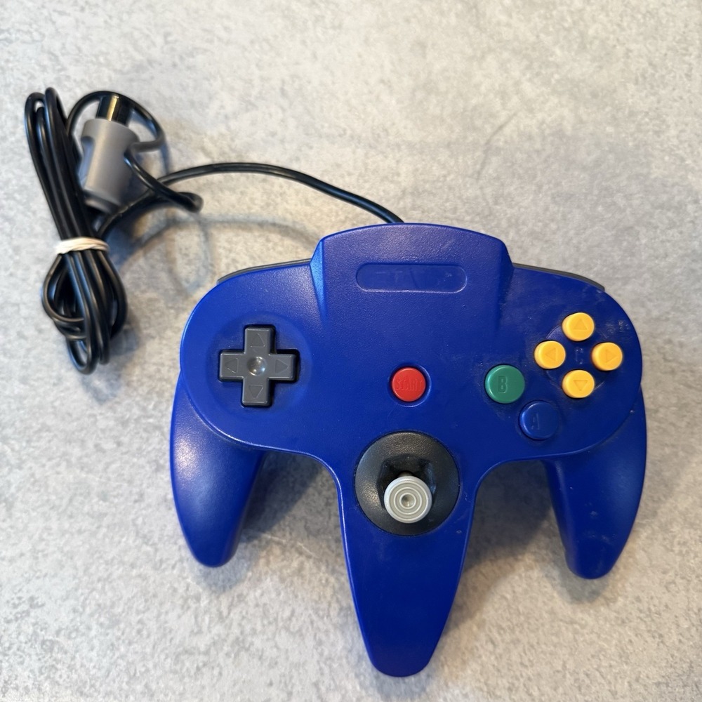 New Wired Controller Joystick Compatible With Nintendo 64 N64 Video Game Console